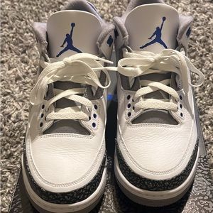 Air Jordan retro 3 racer blue
